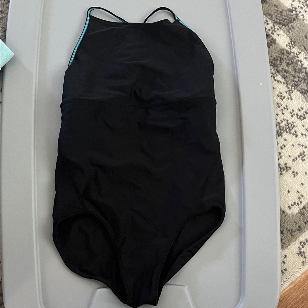 Women's Black One-Piece Swimsuit